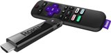 Roku - Streaming Stick+ 4K Streaming Media Player with Voice Remote with TV Controls - Black