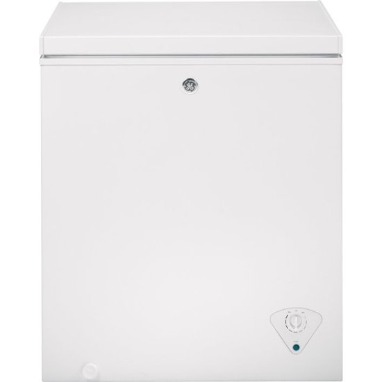 GE - 5.0 Cu. Ft. Chest Freezer - White