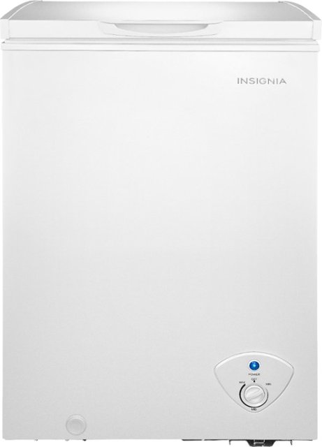 Insignia™ - 3.5 Cu. Ft. Chest Freezer - White