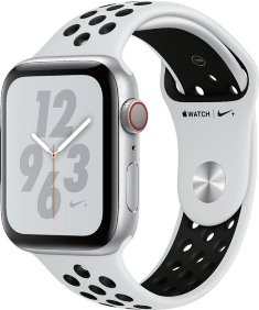 GSRF Apple Watch Nike+ Series 4 (GPS + Cellular) 44mm Aluminum Case with Nike Sport Band - Silver Aluminum