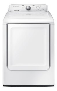 Samsung - 7.2 Cu. Ft. 8-Cycle Electric Dryer - White