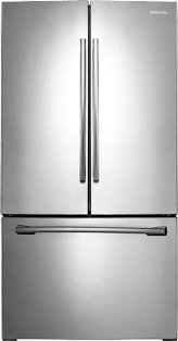 Samsung - 25.5 Cu. Ft. French Door Refrigerator with Filtered Ice Maker - Stainless steel
